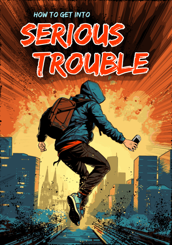 H2GIST HOW TO GET INTO SERIOUS TROUBLE (Hardcover Comic)